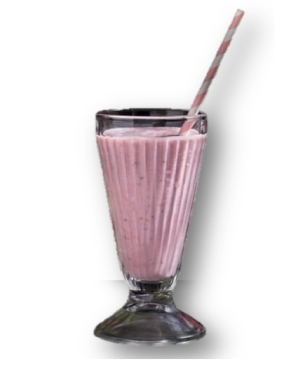 Fresa con leche